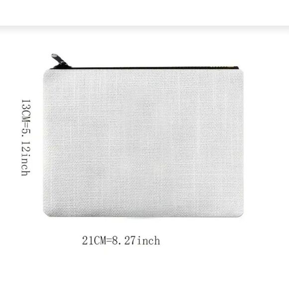 New! Nightmare Before Christmas Zipper Storage Bag Lightweight Cosmetic Pouch - Picture 2 of 4